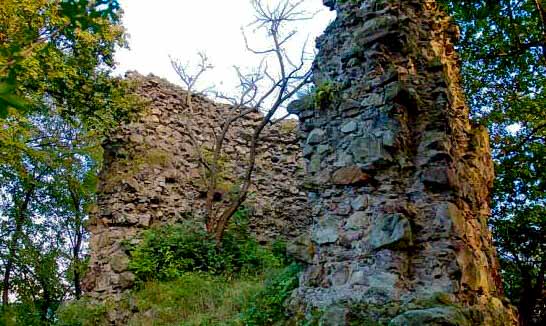 Развалины замка Нялаб
