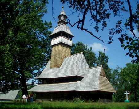 Дерев'яна церква з с. Колодне Тячівського району
