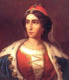 Турецький султан Мехмед IV нагородив Ілону Зріні грамотою-атнаме за хоробрість