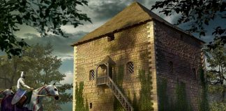 Витоки католицизму на Закарпатті Середннський замок тамплієрів. Реконструкція