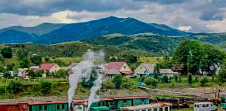 Село-музей Колочава Музей вузькоколійки в Колочаві