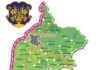 Ужгородский район Карта Ужгородського району
