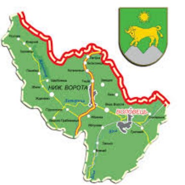 Карта Воловецького району
