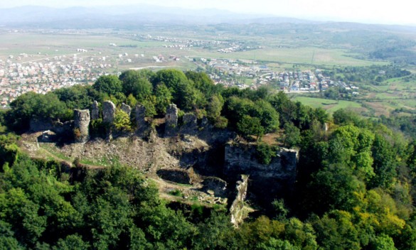 Ruins of Khust district