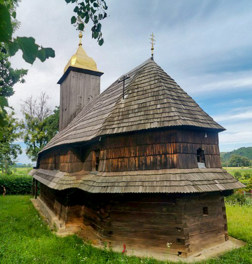Церква святого Дмитра в селі Вільховиця