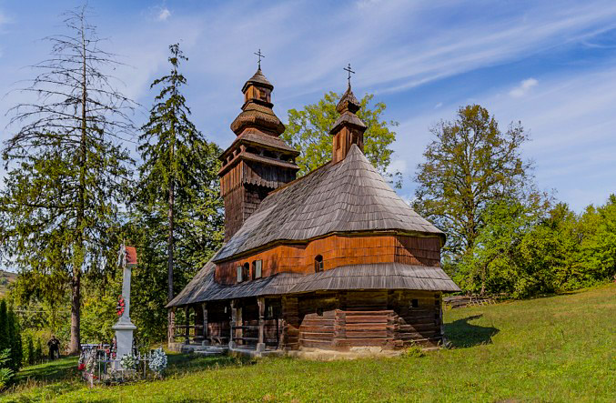 Храм святого Миколая в селі Чорноголова