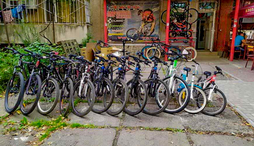 Bicycle rental Uzhgorod