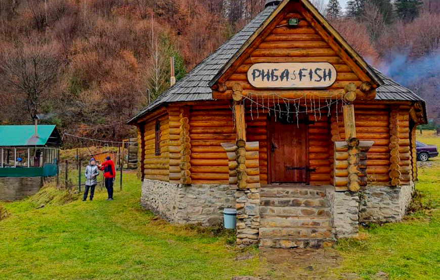 Hütte “Fisch Fisch” in Kololochava
