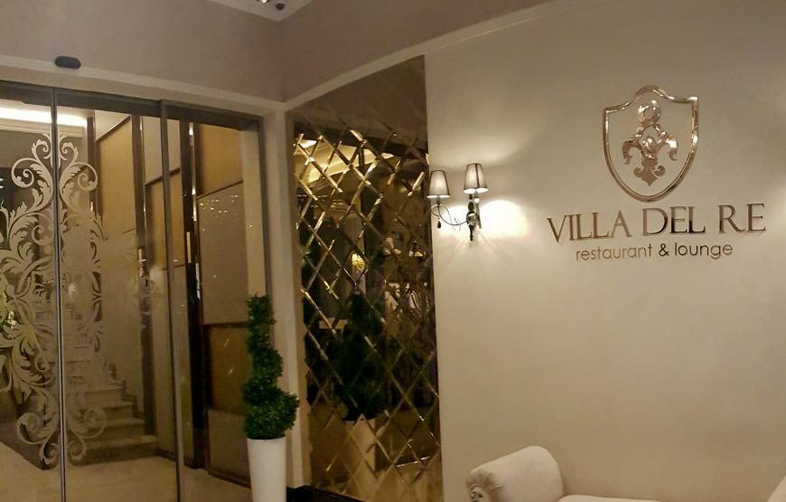 Villa Del Re restaurant in Mukachevo