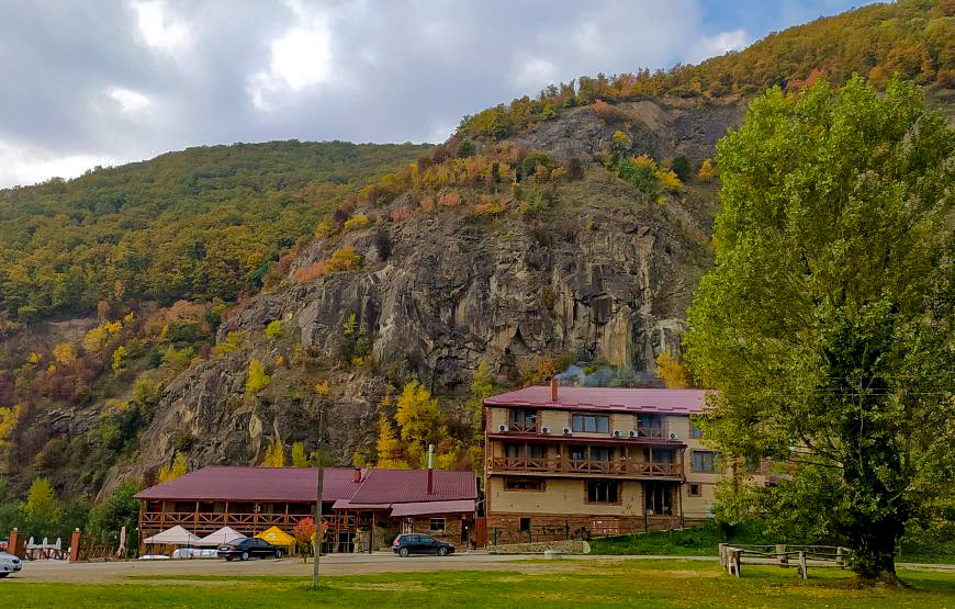 Restaurant on the territory of the “Chorna Gora” complex