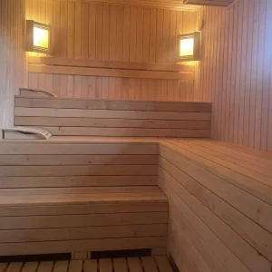 Sauna in the villa "Krai Neba"