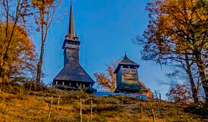 Миколаївська церква з дзвіницею в селі Данилово