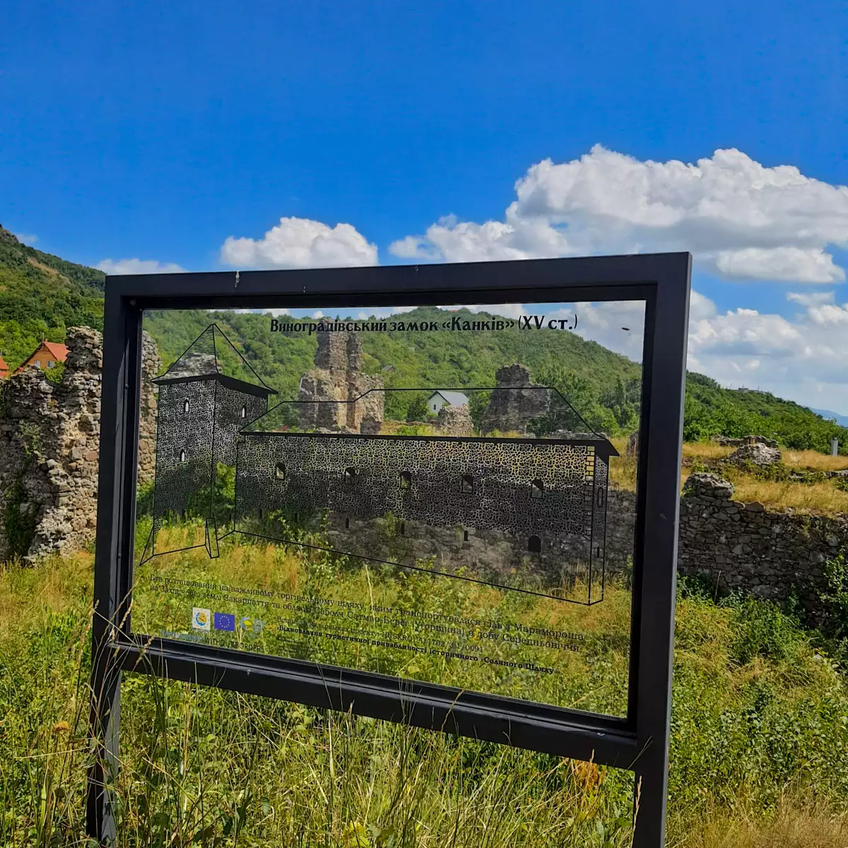 Виноградівський замок Канків