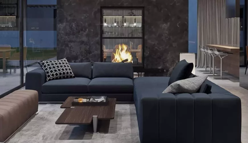 Будиночок з каміном