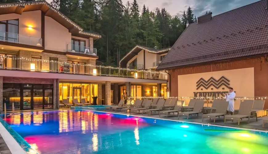 Житло з басейном у Поляниці