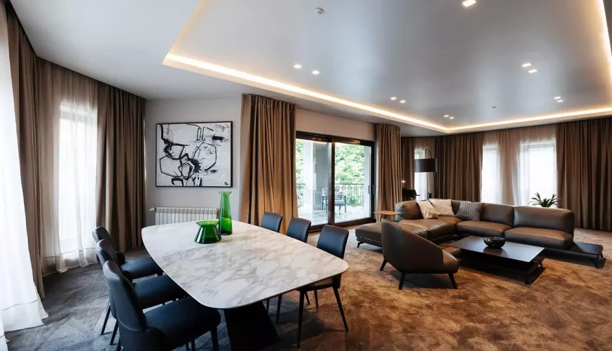 Президентський Люкс у готелі Verkhovyna Resort Medical & Wellness