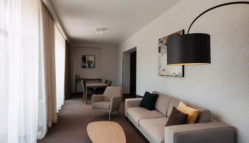 Напівлюкс Сімейний у готелі Verkhovyna Resort Medical & Wellness