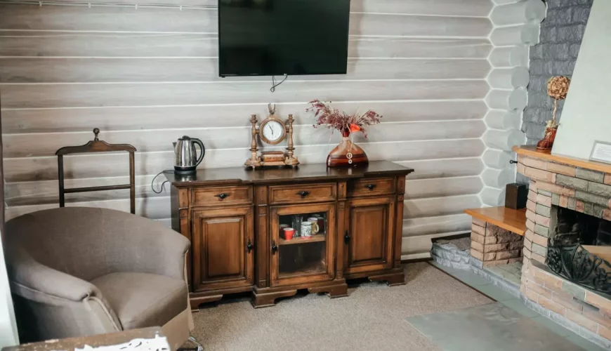 3-кімнатний номер з каміном у готелі «Жди Ня Єво» у Жденієво