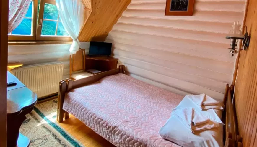 Двомісний номер у готелі «Смерековий двір» (Жденієво)