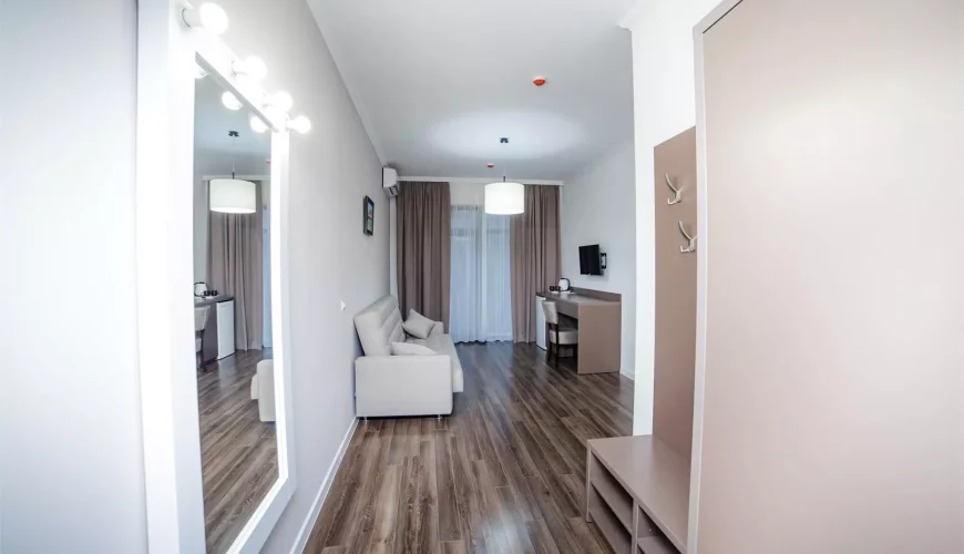 Люкс у готелі «Кайзервальд» в селі Карпати