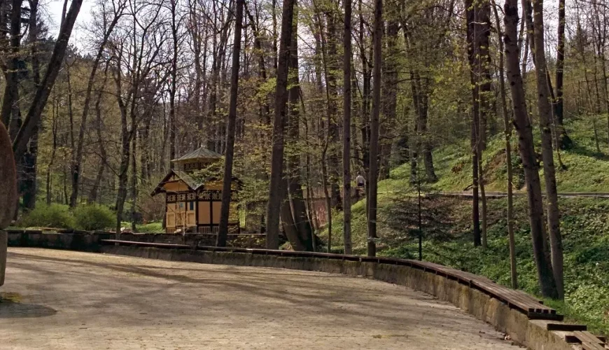 Курортний парк «Адамівка» у Трускавці