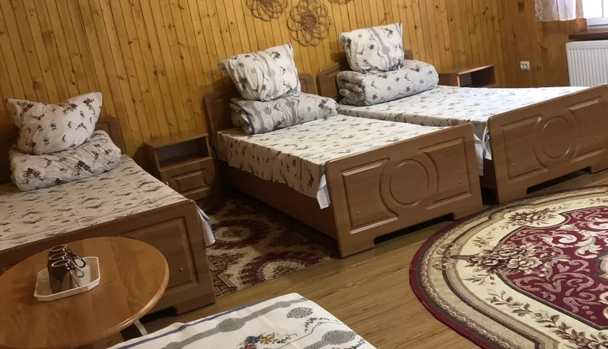 Чотиримісний номер у готельно-ресторанному комплексі «У Лева» в Пилипці