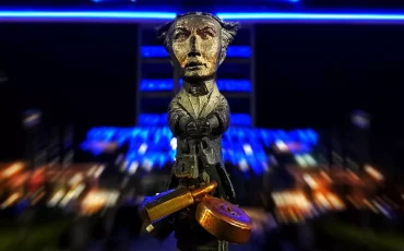 Міні-скульптура «Гаррі Гудіні» в Ужгороді
