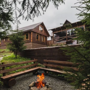 SPADOK Forest Villas — rent a house near Synevyr for 10 people