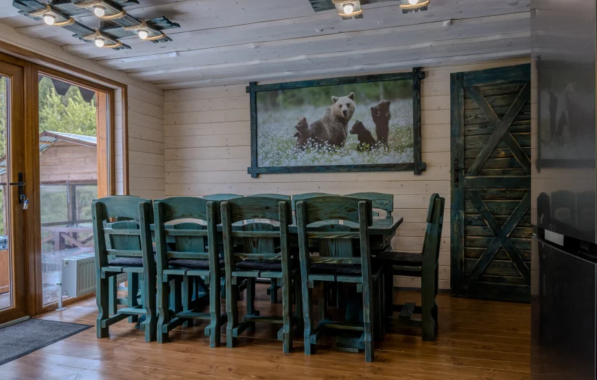 SPADOK Forest Villas — a large cottage near Synevyr that sleeps 13